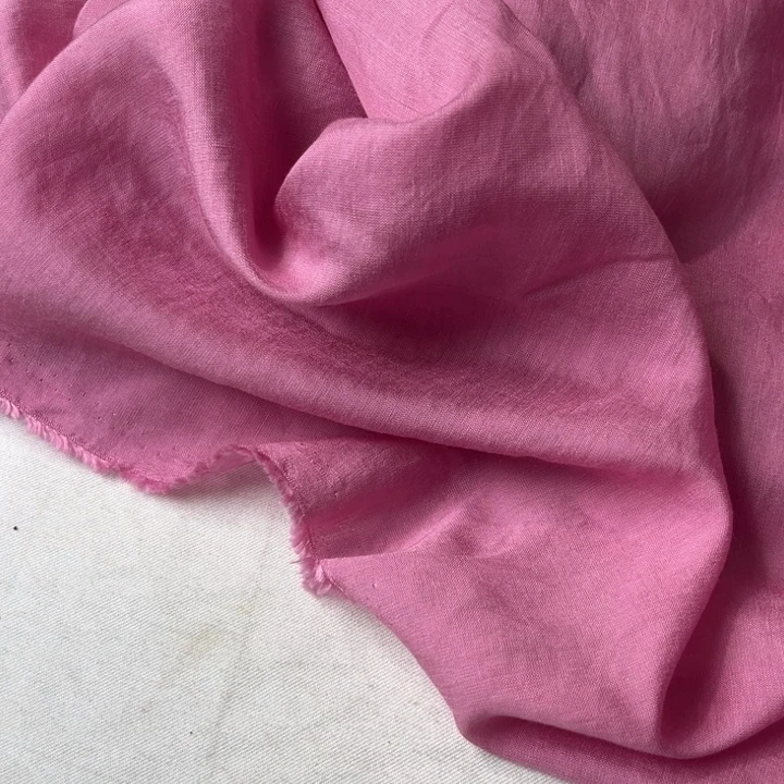 棉混纺玫粉人鱼姬3米