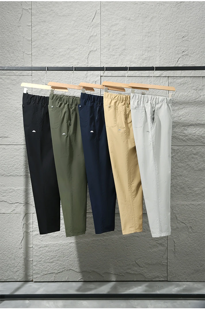 LeavoJohnson！春夏装城市户外软壳裤3D立体运动宽松休闲裤 8339