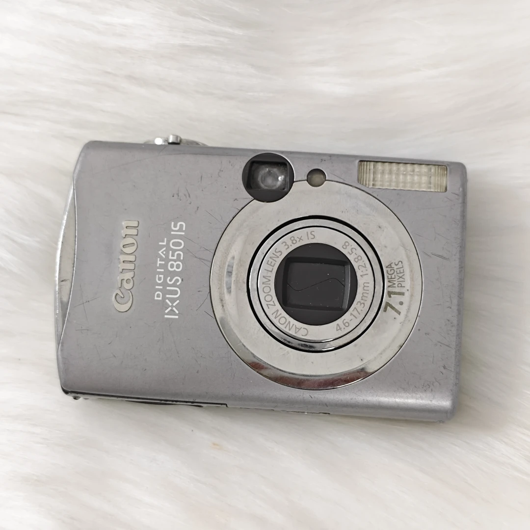 8新 Canon/佳能 ixus850 出片复古奶白皮 配件齐全