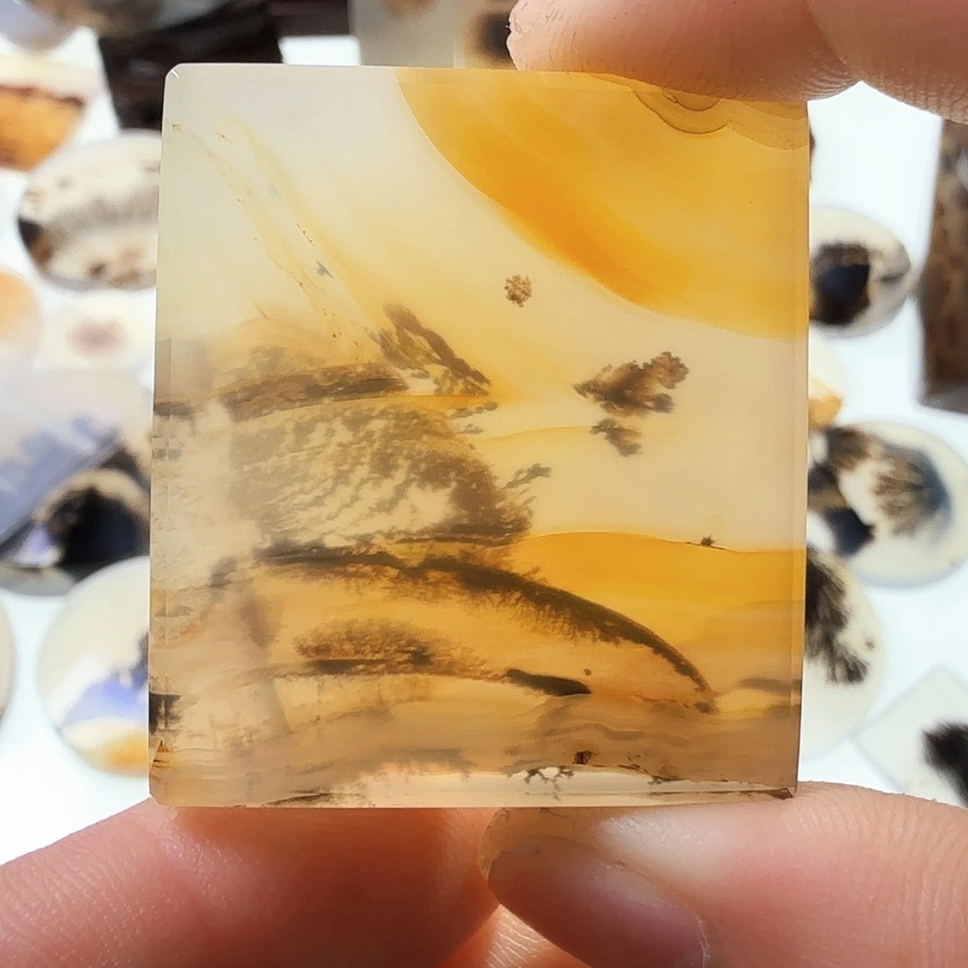 玛瑙/玉髓未镶嵌珠宝半成品