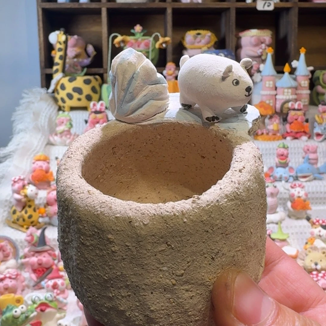 厂家直销手工花盆摆件