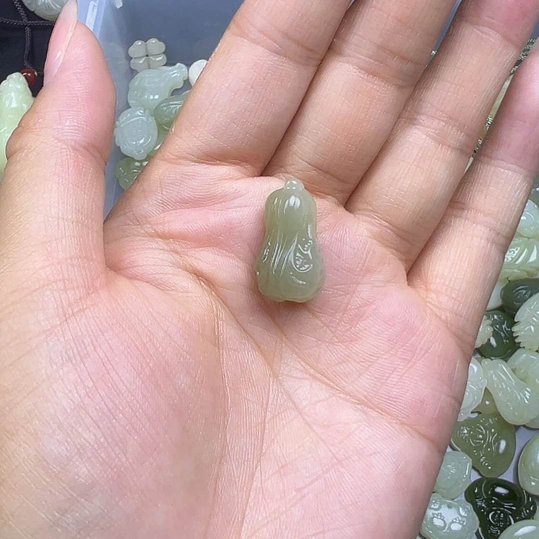 和田玉未镶嵌吊坠(赠链)古*沙