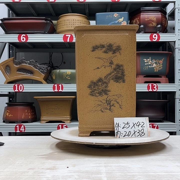 紫砂花盆紫砂花盆