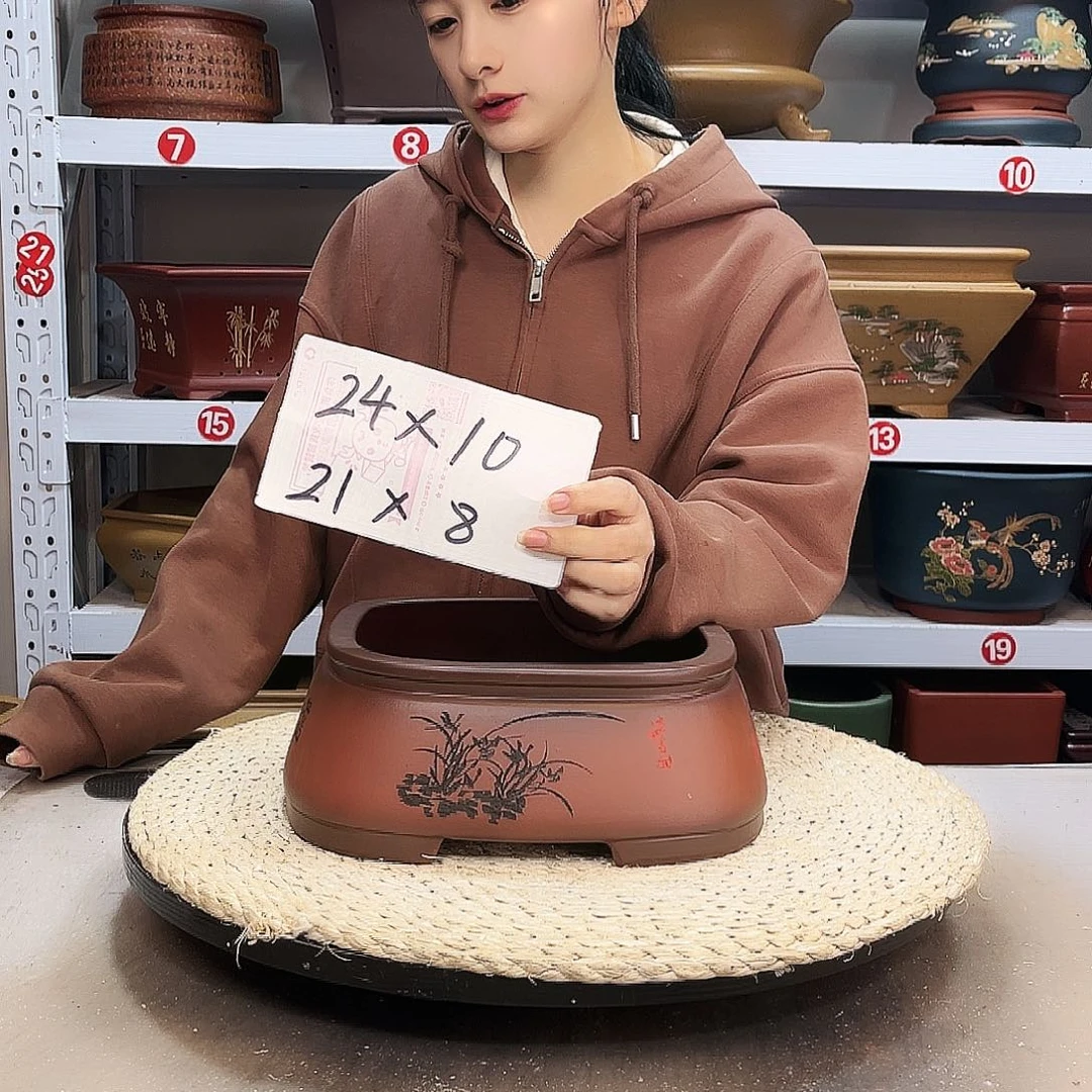 花盆紫砂紫砂花盆