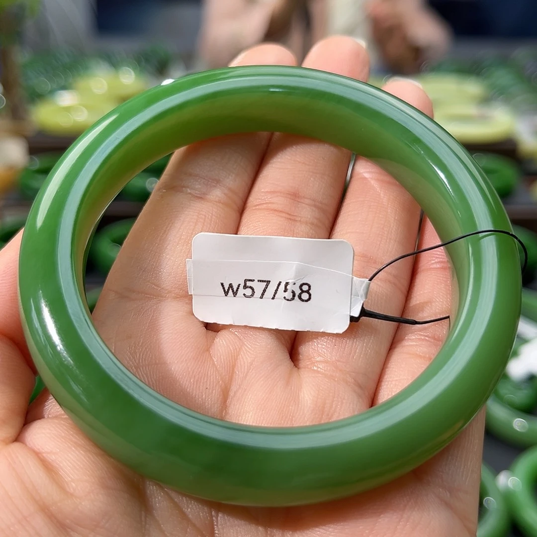 和田玉（碧玉）手镯未镶嵌