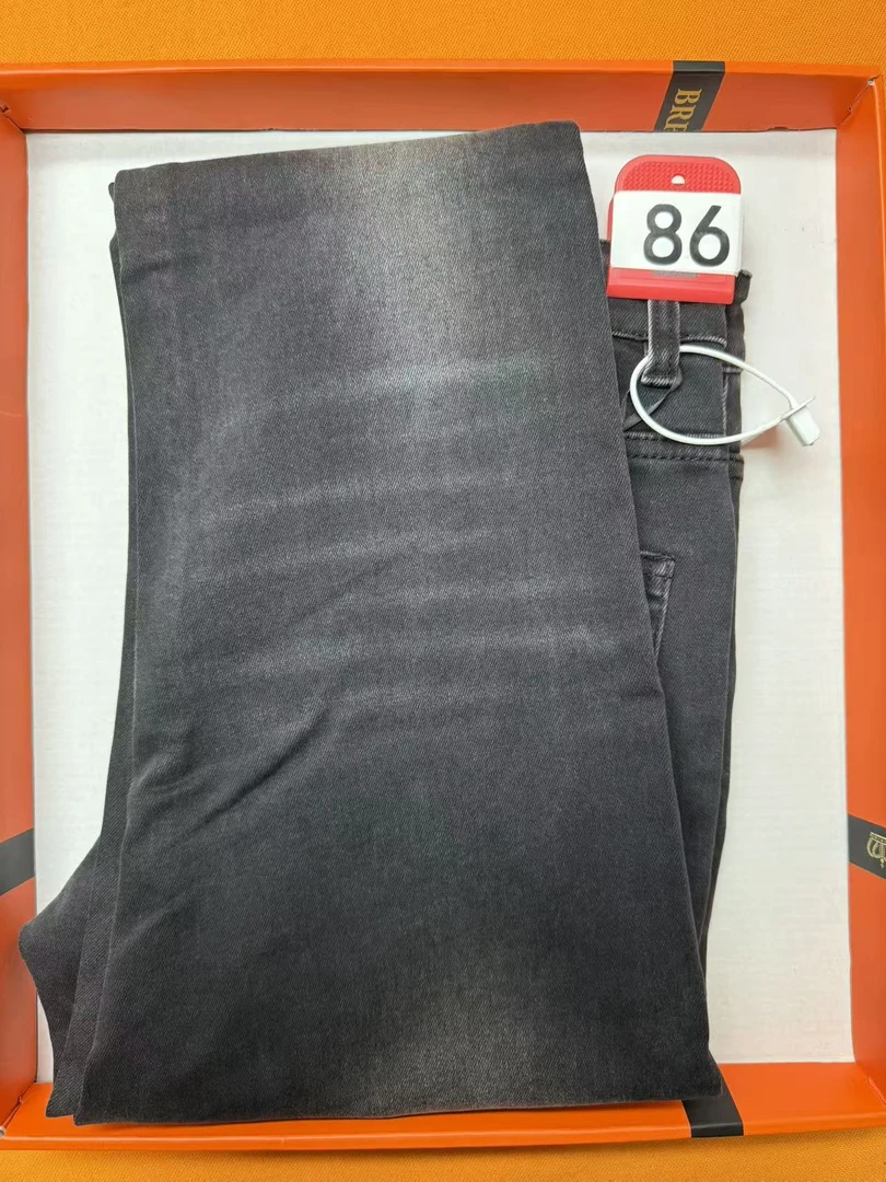 （裤1）86号中弹百搭牛仔裤男士高弹裤子微弹