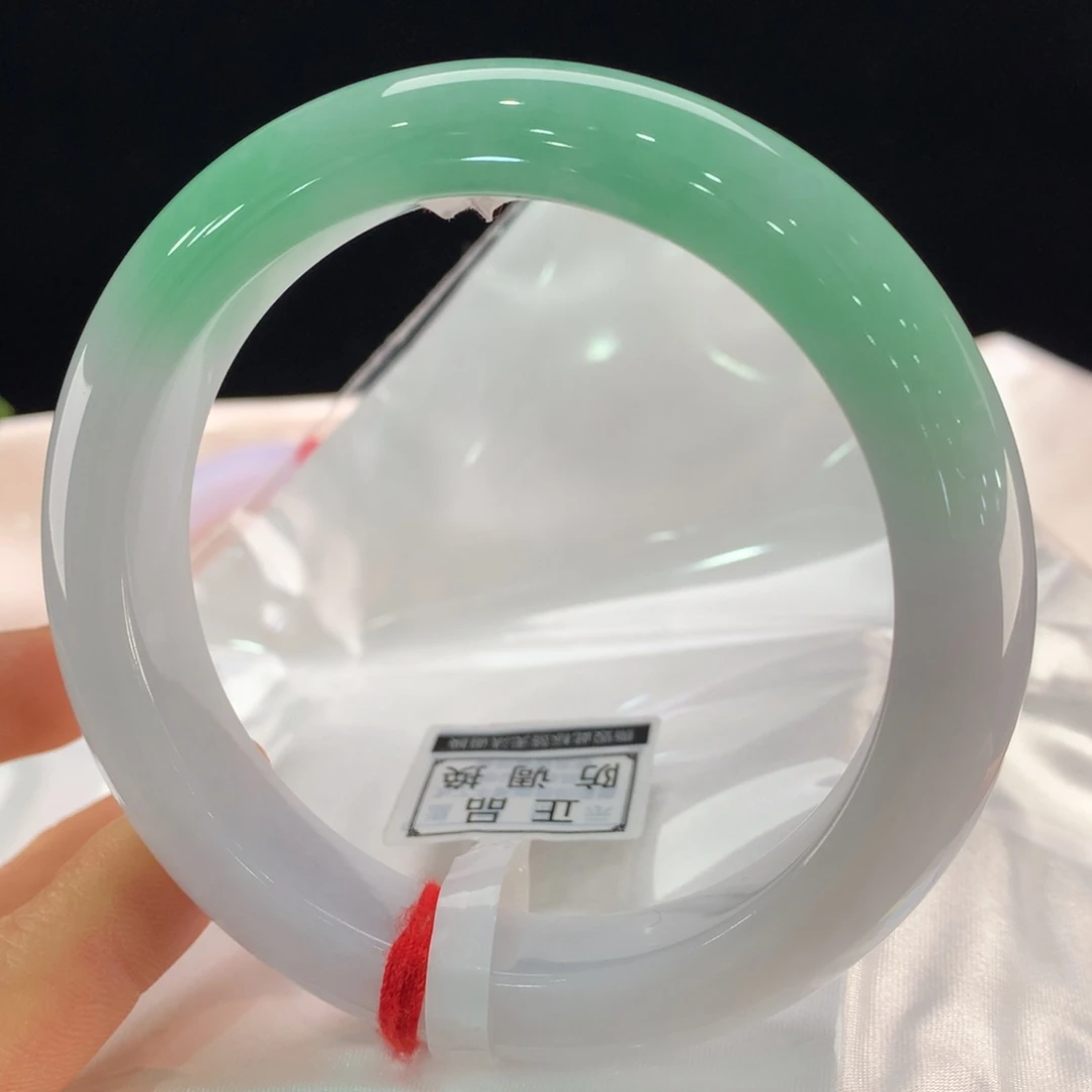 翡翠未镶嵌手镯2096