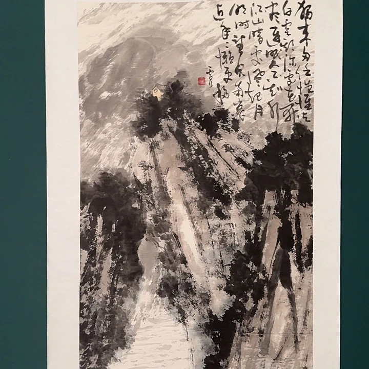 国画雷公老师画作