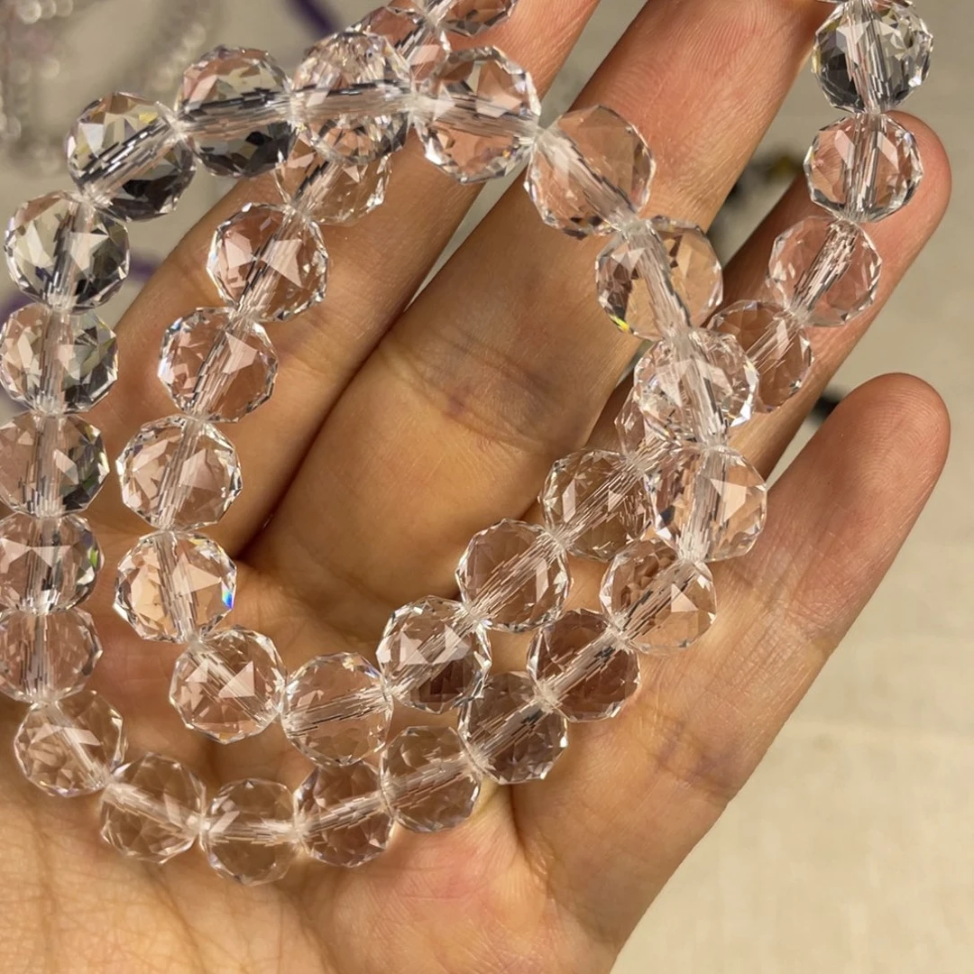 非金属手串圆珠切割面