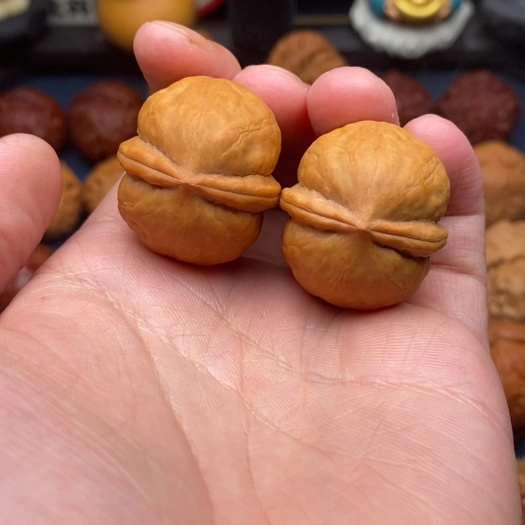 文玩核桃把件汝*精品小手捻