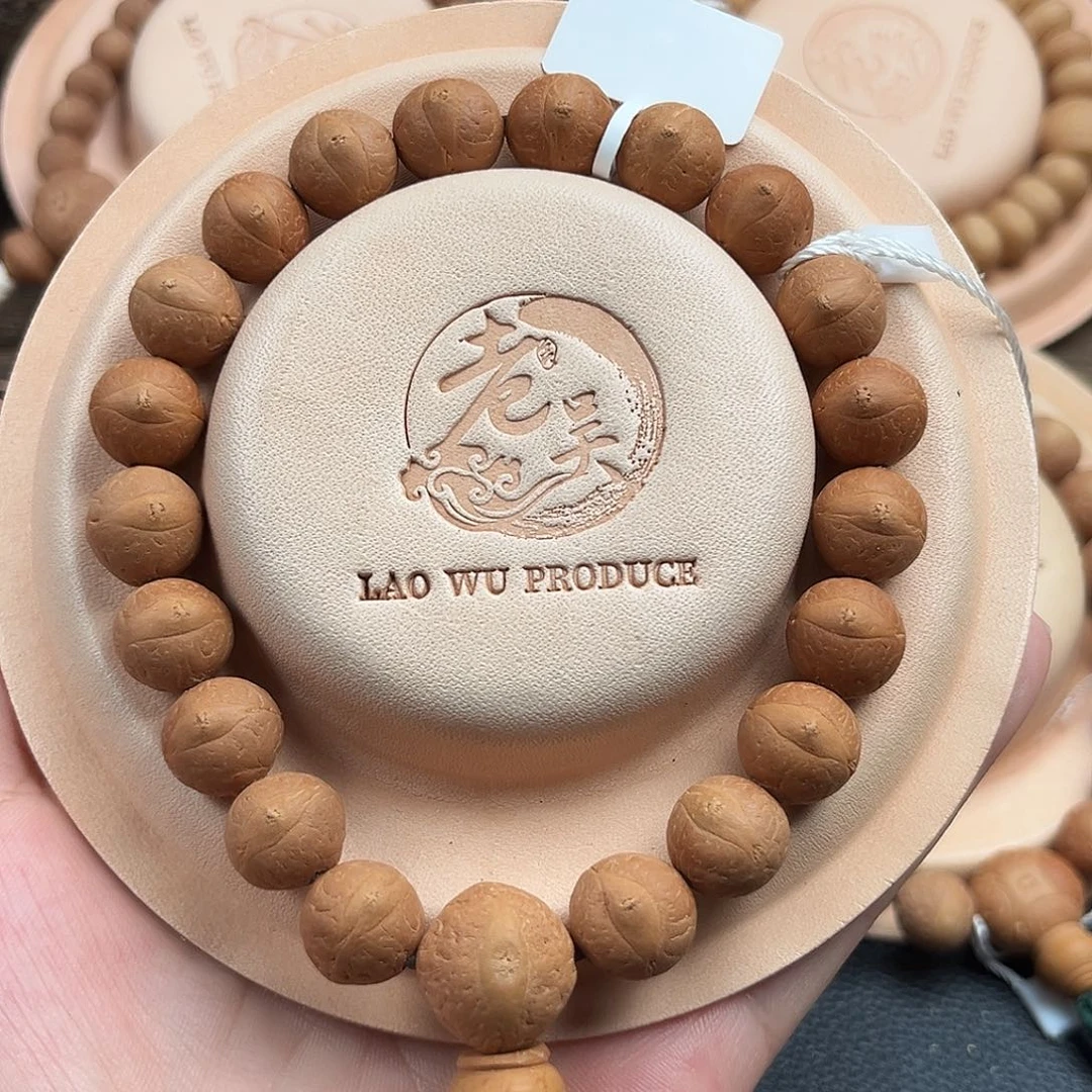凤眼菩提手串精品12mm玉化皮质高密度