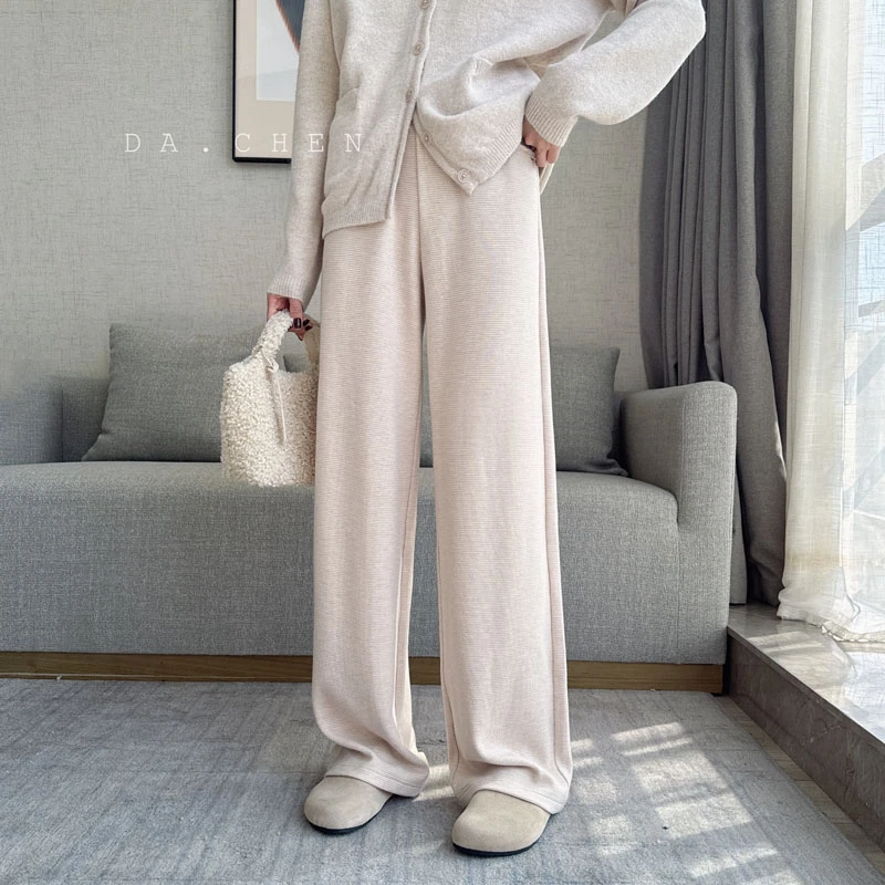 DA【清-秋款】可可燕麦长裤-KE275