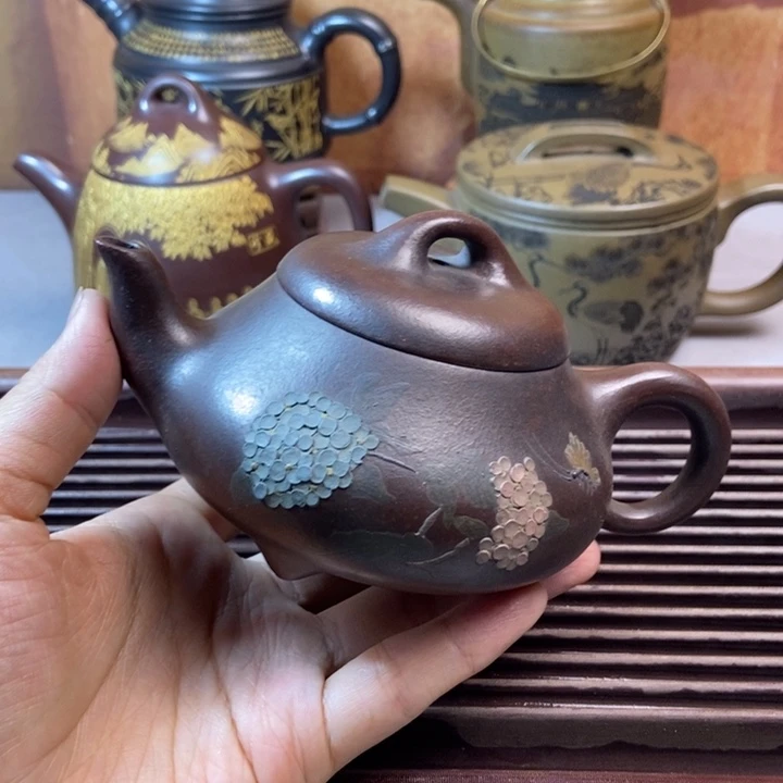 紫砂茶壶紫砂全手工定制