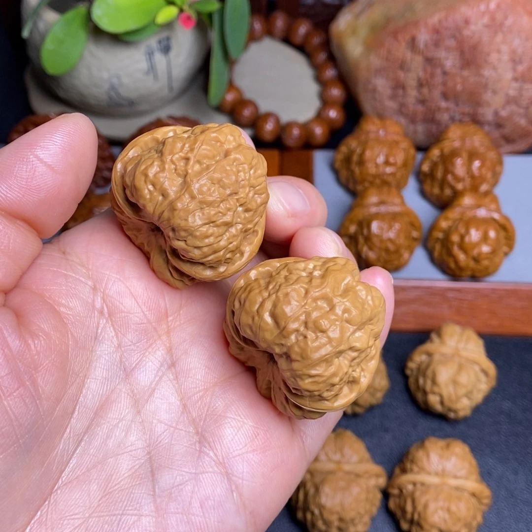 文玩核桃把件36蛤蟆头