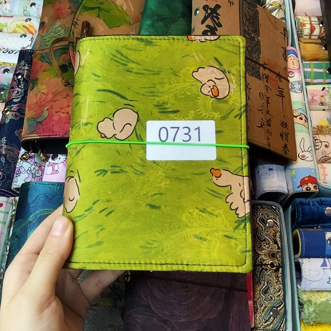 织绣香云纱奇葩A6活页送纸0731