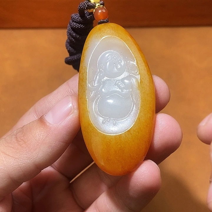 和田玉未镶嵌颈饰HX