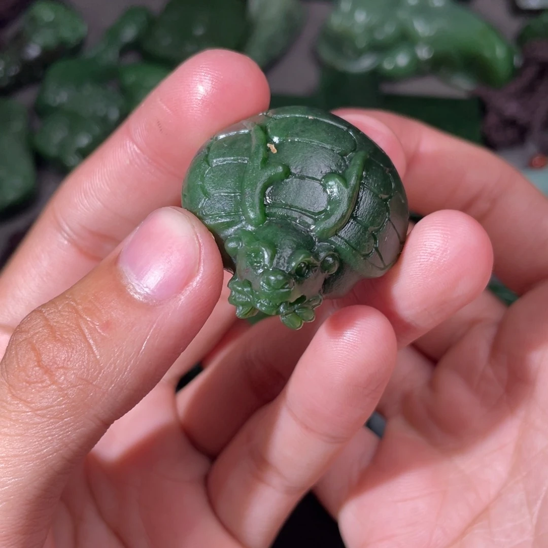 和田玉（碧玉）颈饰未镶嵌_****_定制