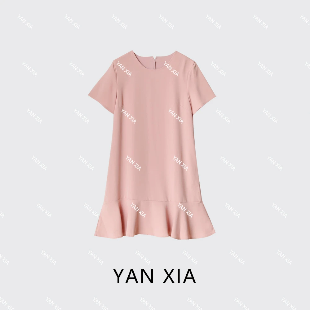 赫本小黑裙高质女士连衣裙 23031款