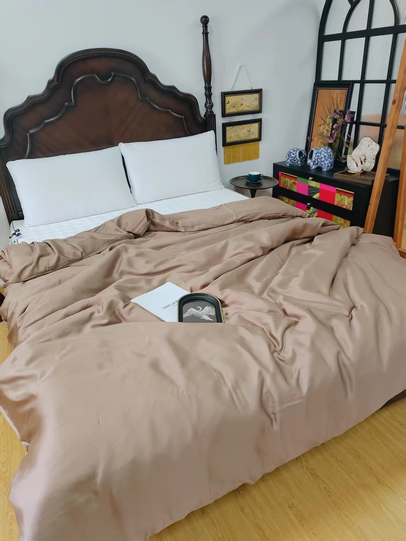 莱赛尔天丝纯色双人被套标准200*230微瑕～R67