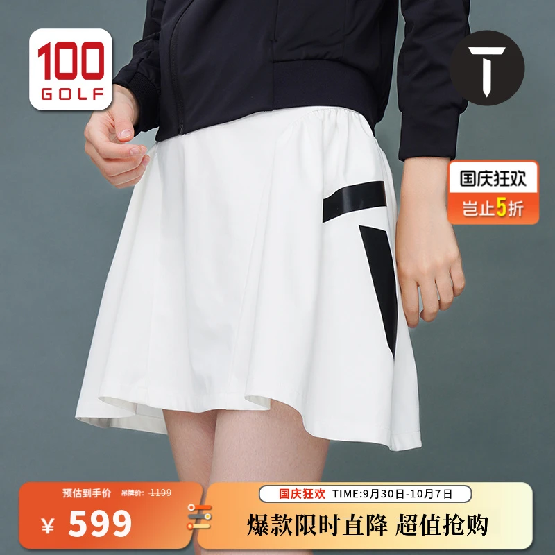 T/欧巡赛高尔夫服装女装短裙秋季时尚百搭百褶裙女裙EF232DZ089