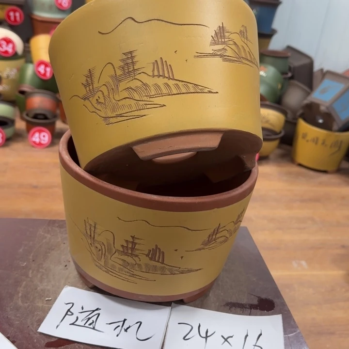 紫砂花盆破损包赔