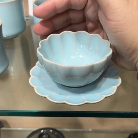 瓷片陶瓷茶具汝瓷茶具