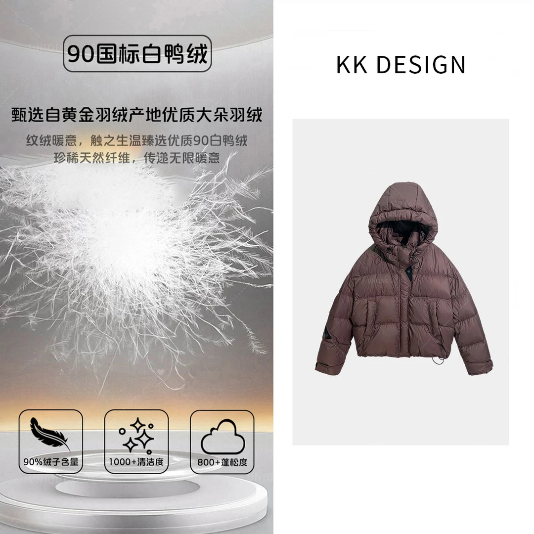 【欧美主义编号30】冬季时尚女装保暖羽绒服-2411103