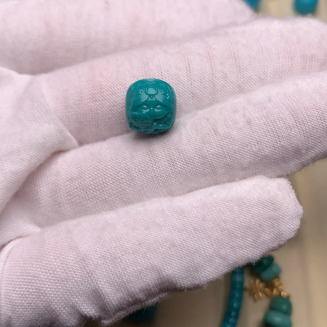 绿松石未镶嵌绿松石扎基10.4