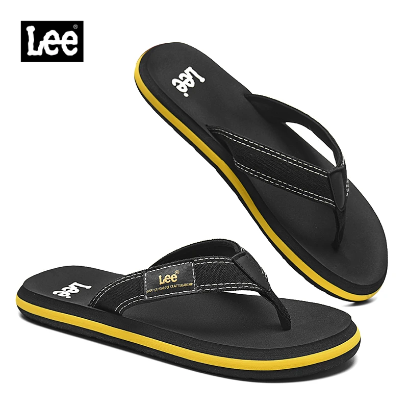 Lee人字拖男越南拖鞋外穿防滑防臭沙滩凉鞋子夏季户外夹脚凉拖鞋
