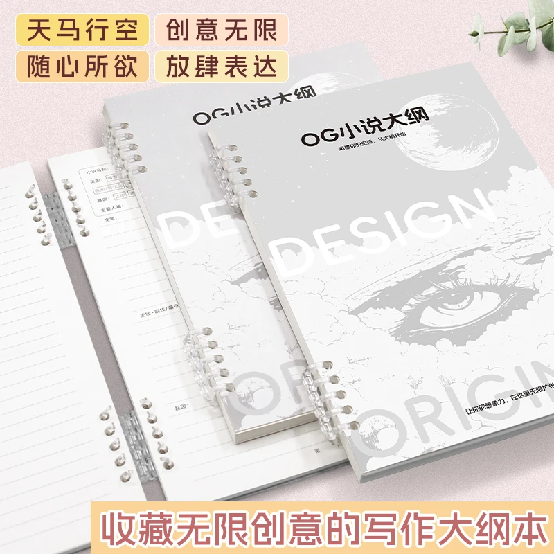 写小说专用笔记本 小说人物设定本小说大纲本小说创作笔记本子