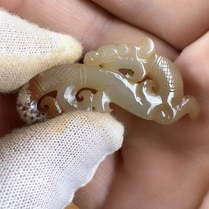 和田玉挂件未镶嵌如****5