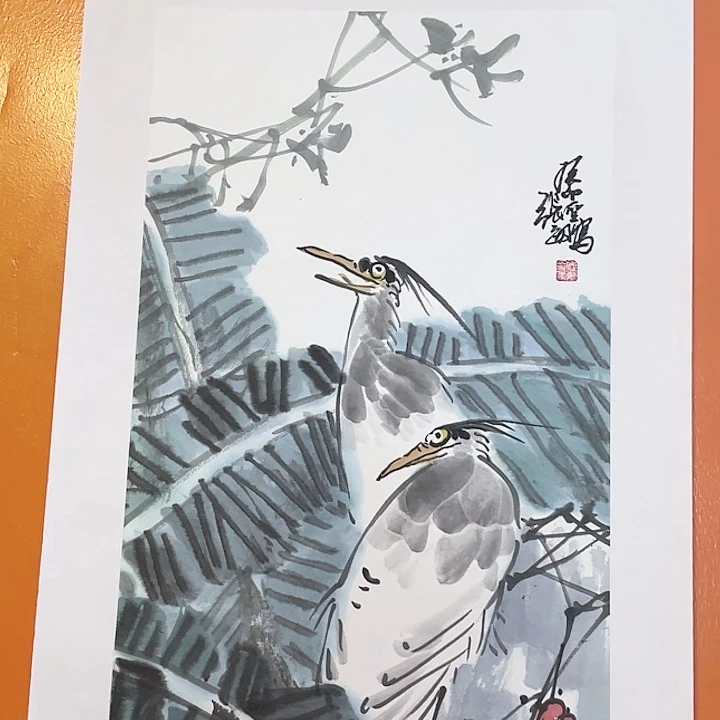 国画张圣敏先生纯手绘作品