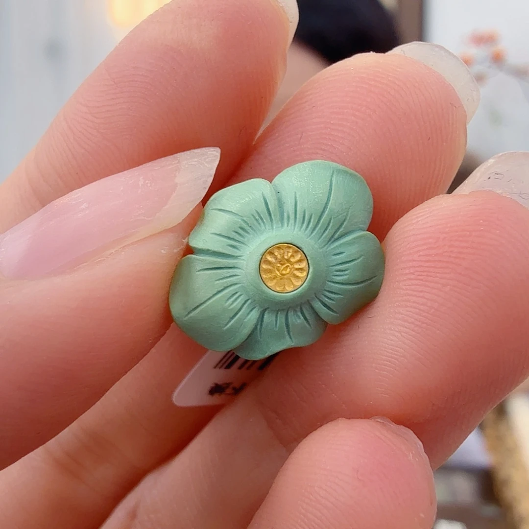绿松石未镶嵌珠宝半成品