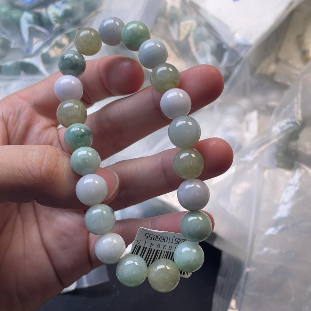 翡翠未镶嵌手链翡翠