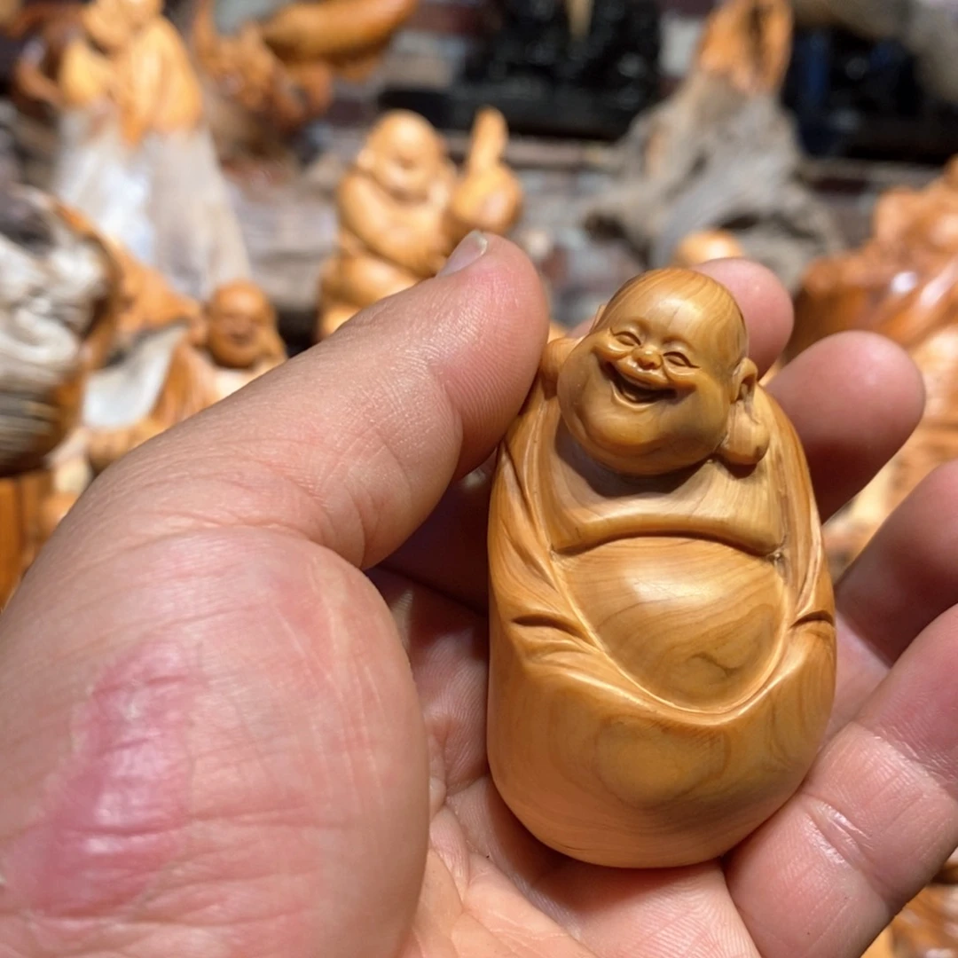 柏木崖柏根雕作品