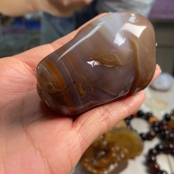 玛瑙/玉髓吊坠(不含链)未镶嵌