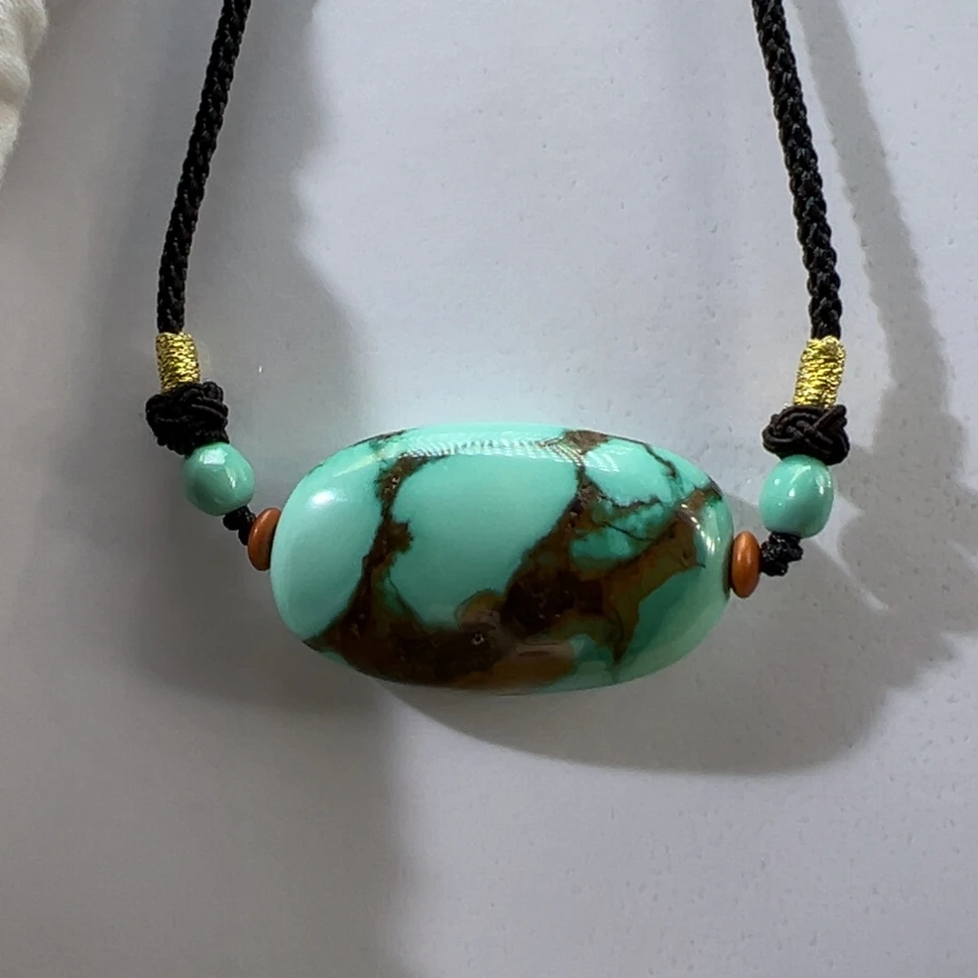 绿松石未镶嵌挂件