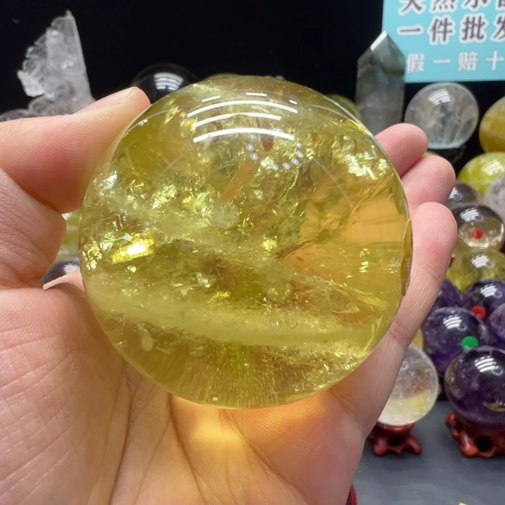 珠宝半成品水晶未镶嵌5.5cm H3025