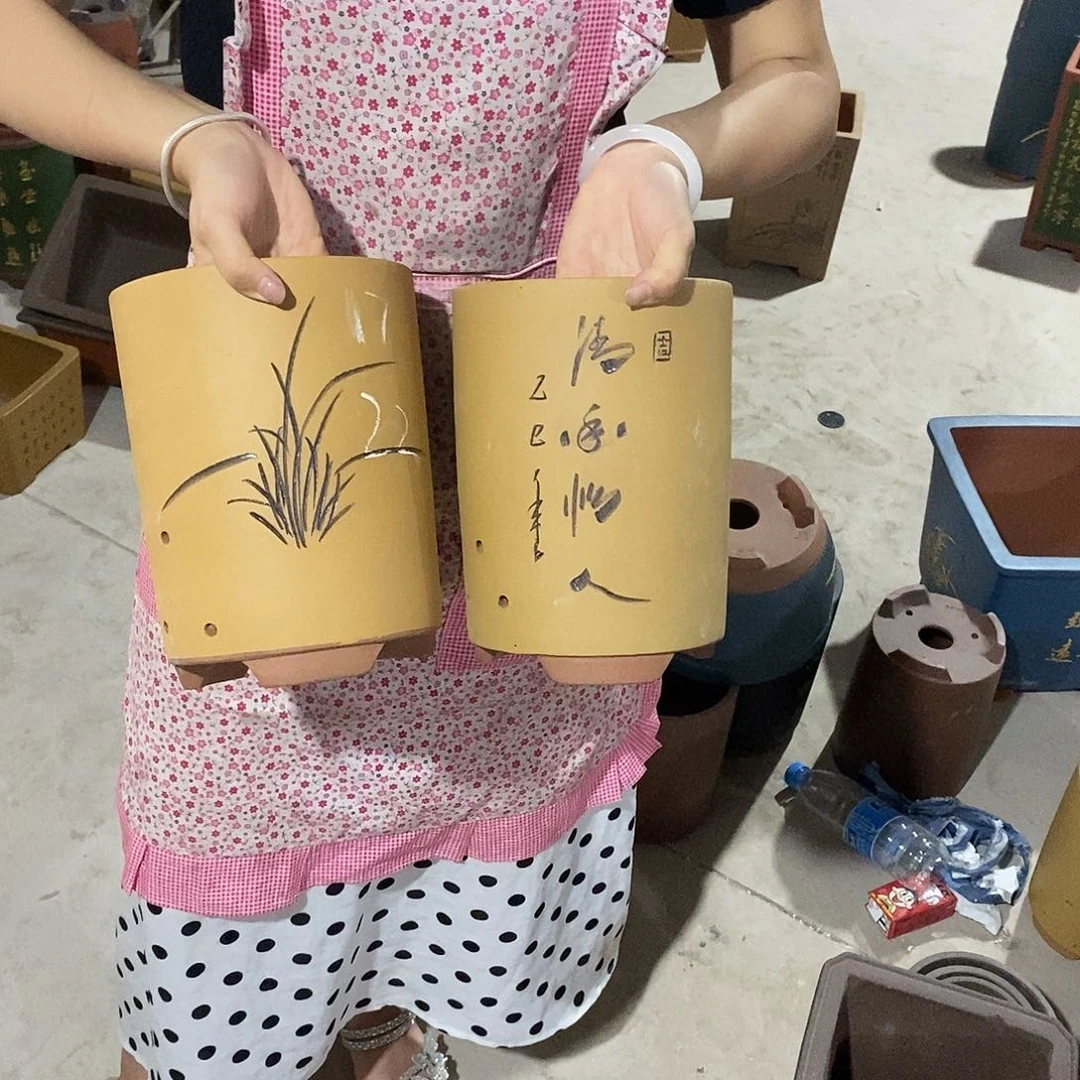 紫砂花盆紫砂花盆