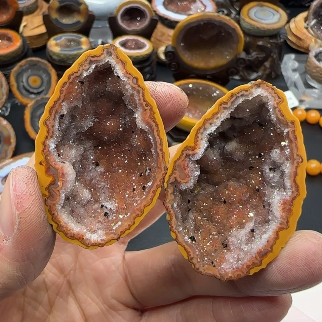 玛瑙/玉髓未镶嵌摆件