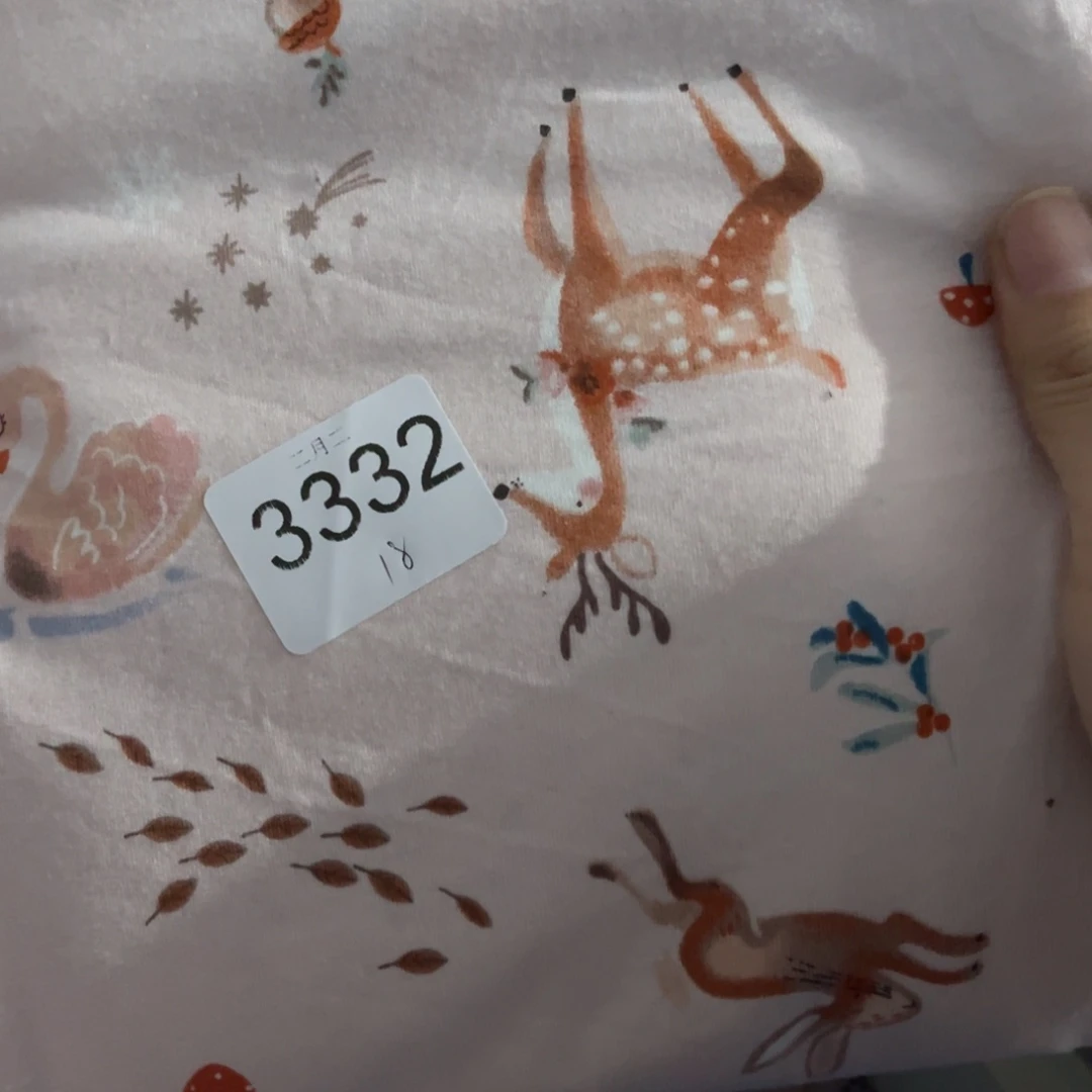 3332精梳薄莱卡1.2米满38元包邮