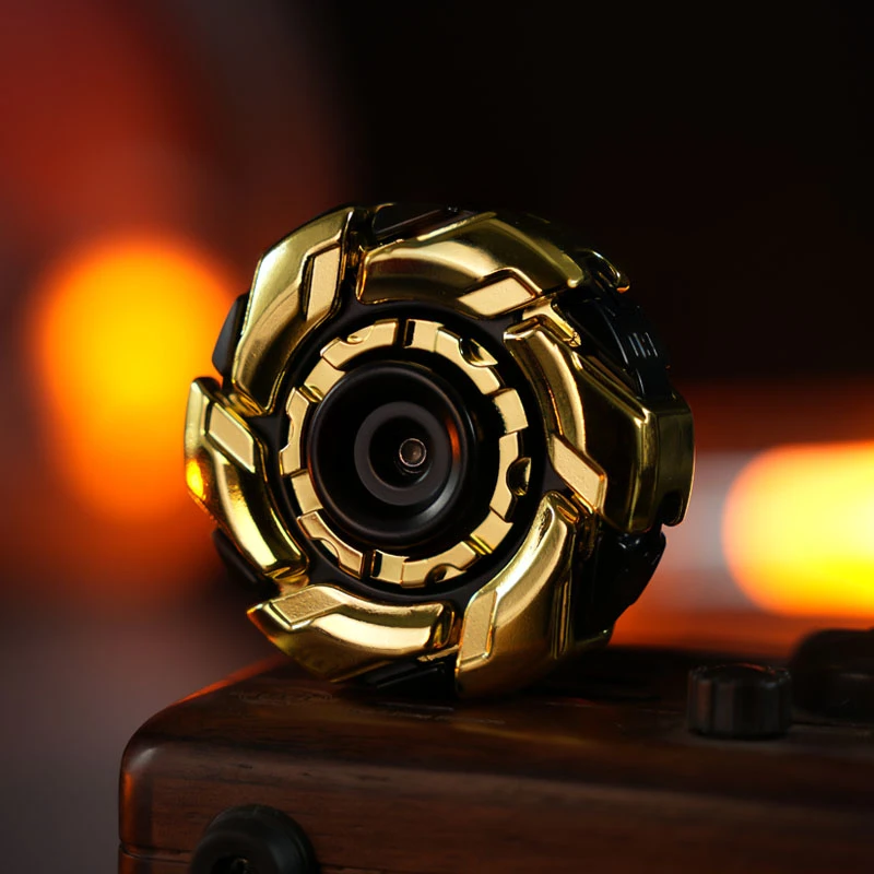 暴躁08指尖陀螺edc躁动青春版旋转开甲减压神器无聊男生解压玩具