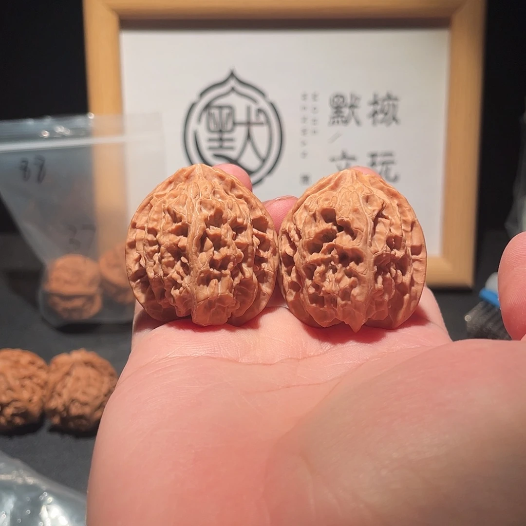 吊坠文玩核桃37全品苹果园