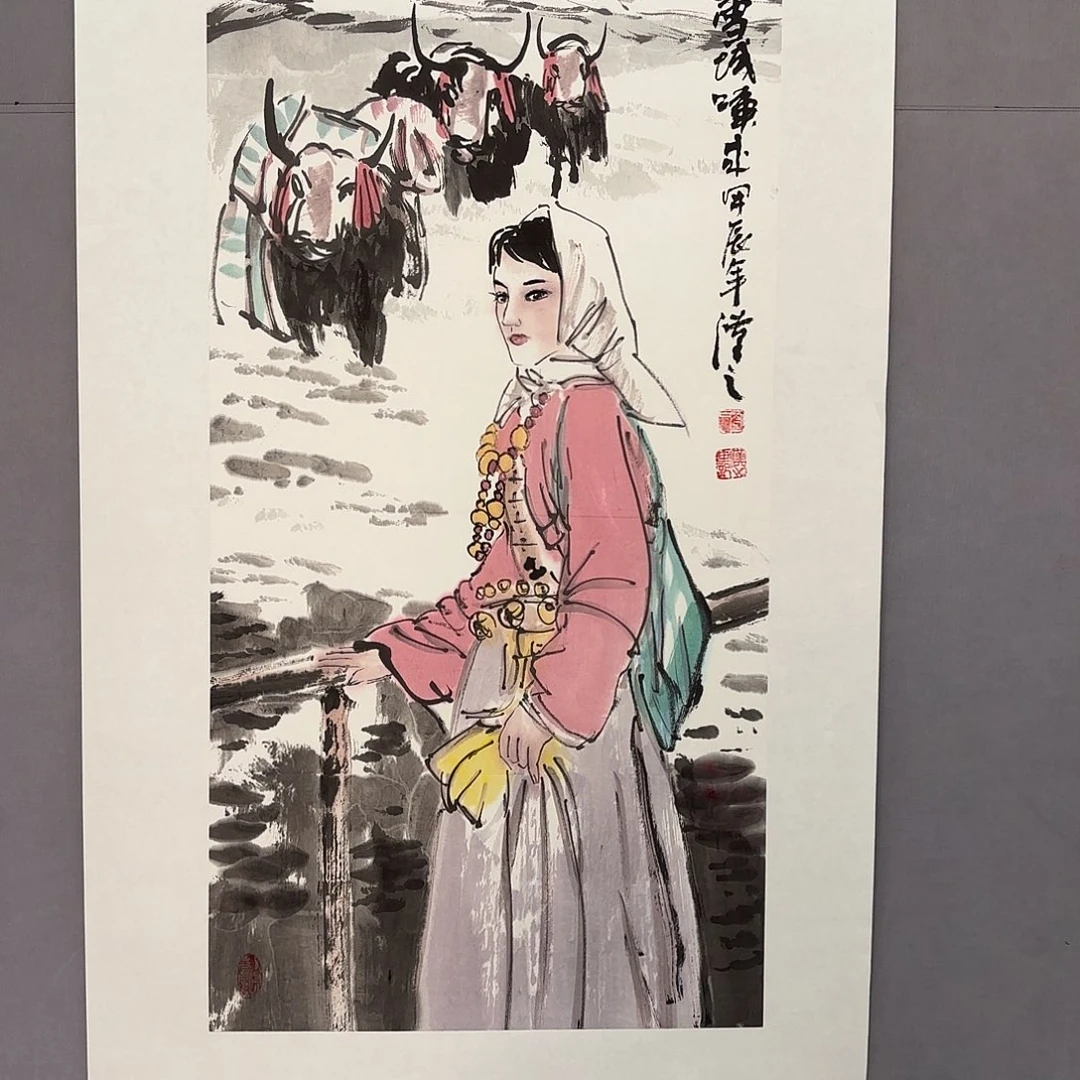 国画亲笔手绘原创