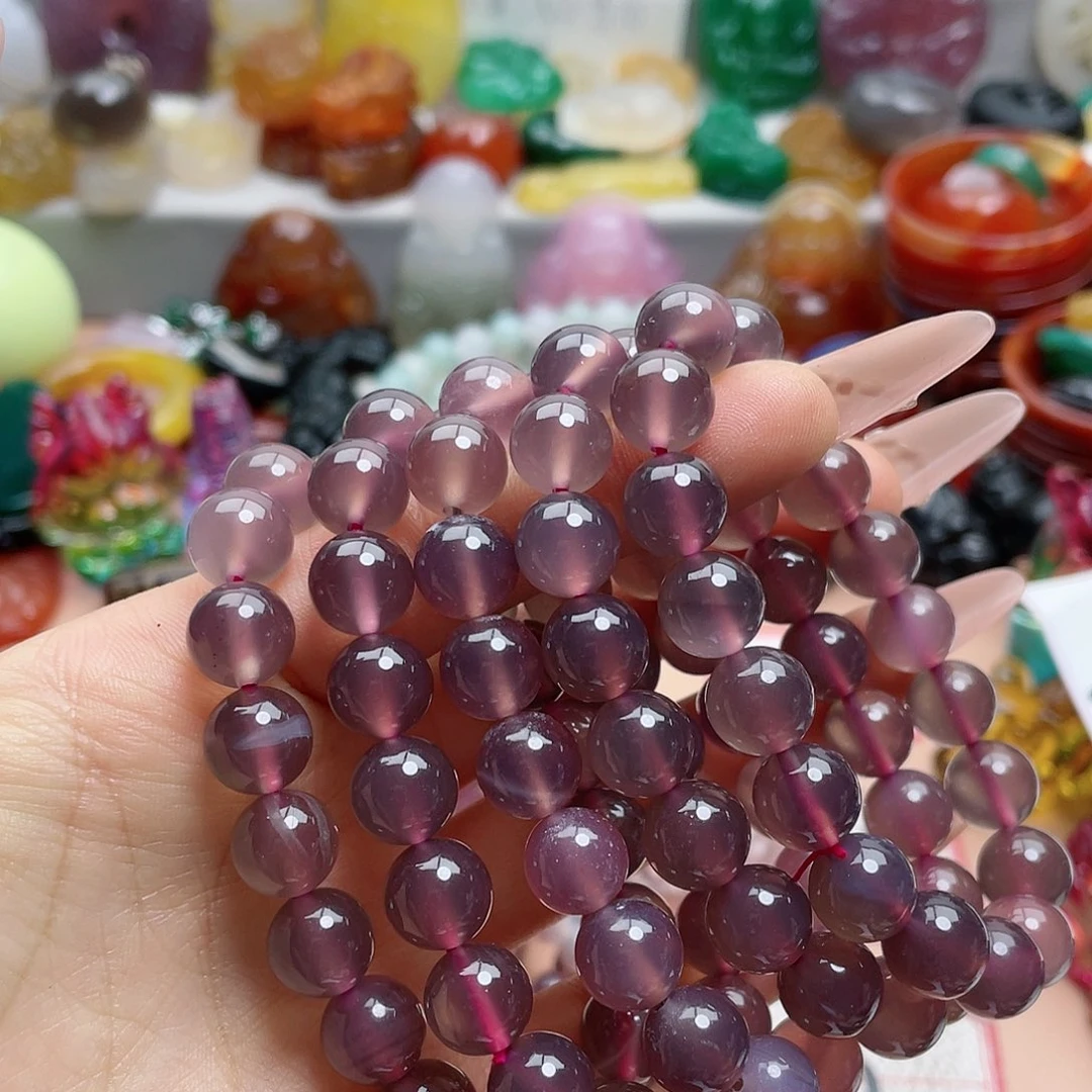 玛瑙/玉髓颈饰合金小*窝