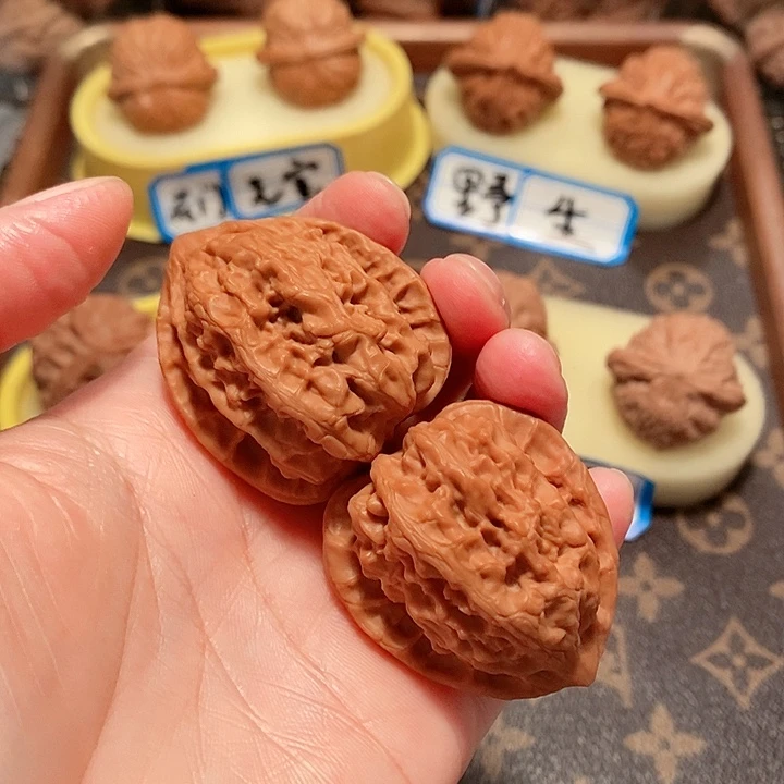 核桃手串/手链37尺寸梨木台