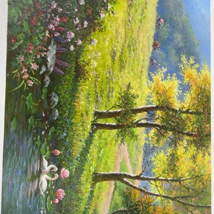 油画你的生活是一种习惯。