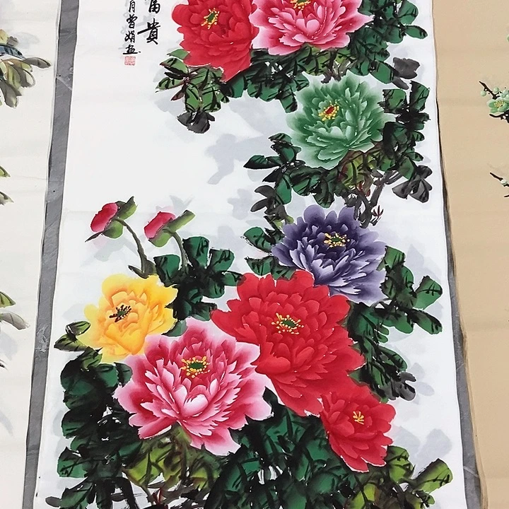 小周画廊的直播间