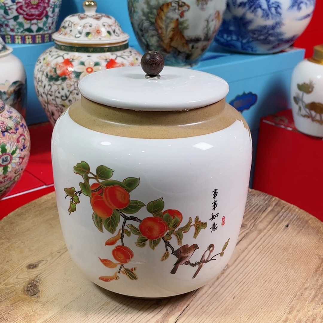 【闪购商品】罐陶瓷茶叶罐密封罐