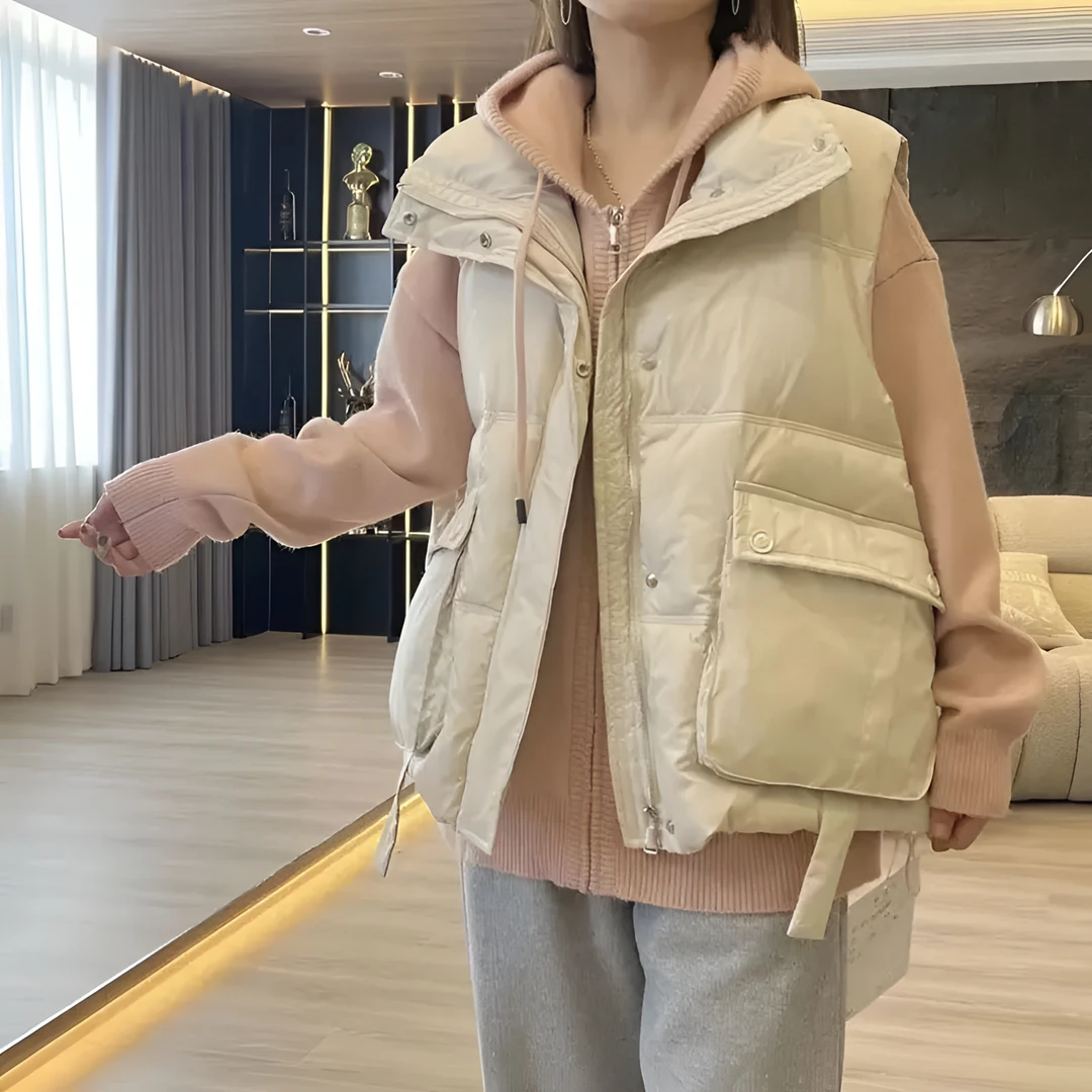 棉衣女款清仓马甲爆款2025新款秋冬季保暖韩版宽松百搭大码女外穿